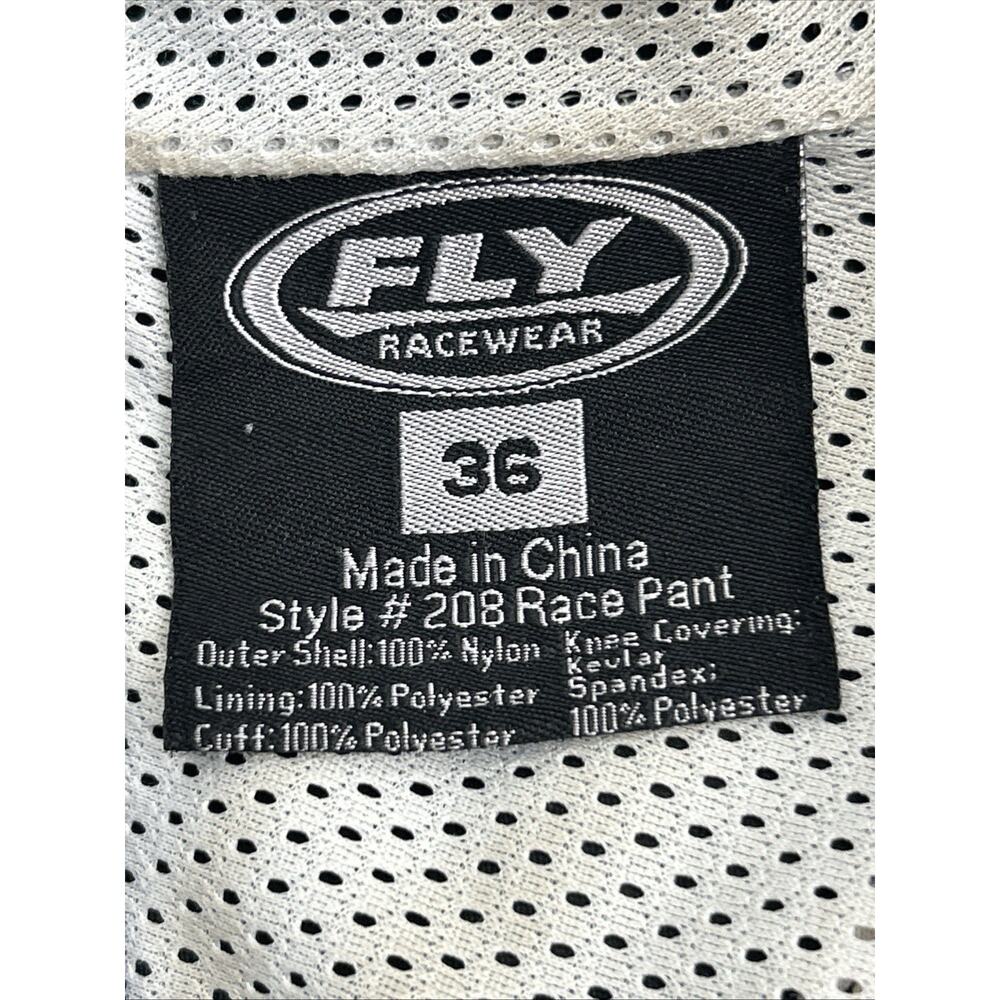 FLY Racing Motocross Pants Men’s Size 36 OFFROAD Riding MULTICOLOR - Picture 10 of 10